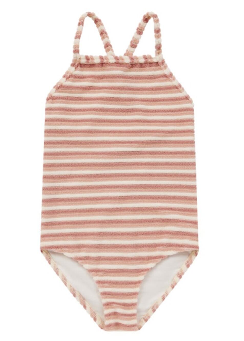 Rylee + Cru Collective Sky One-Piece Baby Girl Swimsuit